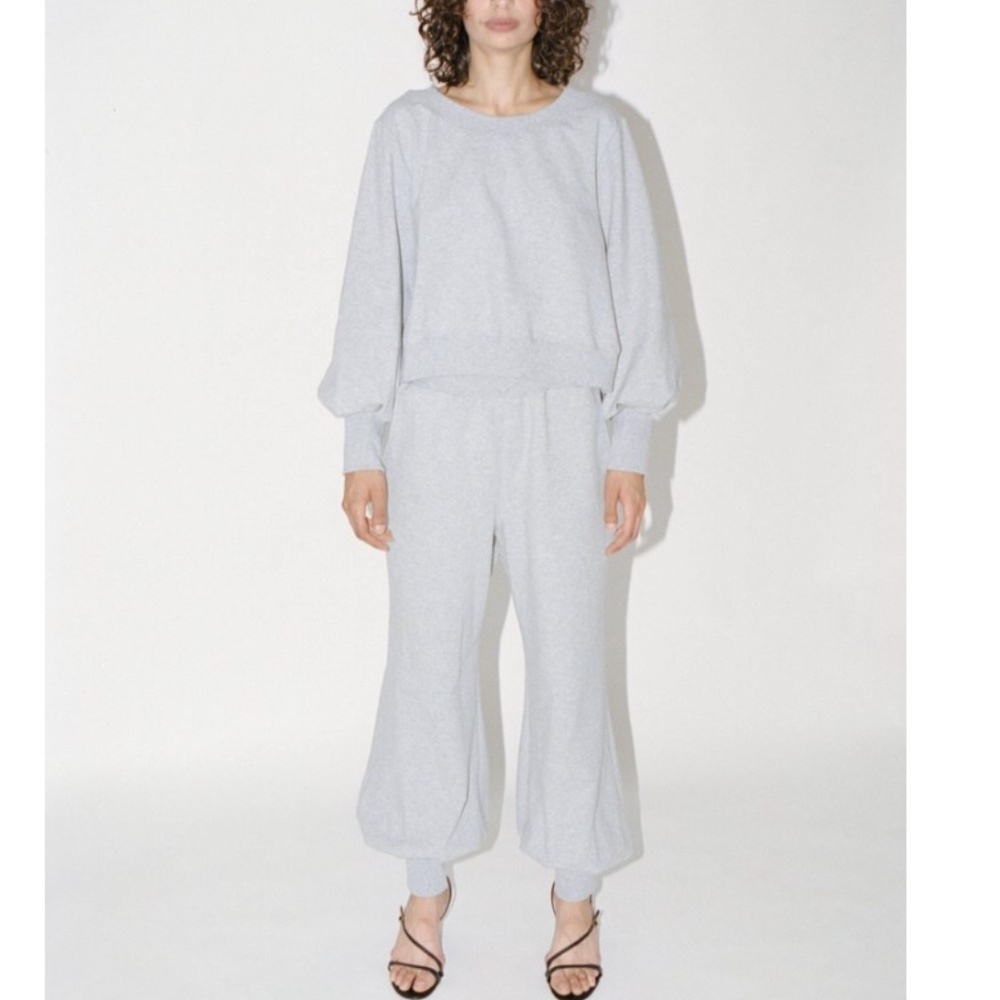 Waves of Hydra - Expressionist Sweatshirt in Smoke (XS)